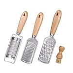 Hand Held Cheese Graters with Clean