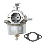 Anxingo Adjustable Carburetor for Tecumseh 8HP 9HP 10HP Snowblower Part# 640349 640052 640054 640058 640058A Carb with Gasket