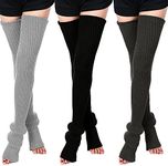 SATINIOR Leg Warmers 3 Pairs Thigh 