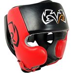 Rival Boxing Headgear-RHG20-Black & Red Medium