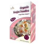 Apexy Organic Shirataki Konjac Noodle 8 Pouches Total 42.24oz. Low Calorie, Low-Carb Gluten Free, Vegan, Keto and Paleo-Friendly. (Angel Hair Shapes)