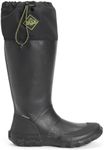 Muck Boots Unisex Forager Tall Rain Boot, Black, 8 UK