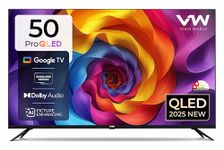 VW 127 cm (50 inches) Pro Series 4K Ultra HD Smart QLED Google TV VW50GQ1