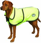 WeatherBeeta ComFiTec Reflective Parka 300D Deluxe Dog Coat, Yellow, 18"