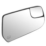 DNA Motoring OEM-MG-0305 22906958 OE Style Right Side Heated Mirror Glass w/Spotter Compatible with 2010-2017 Equinox/Terrain