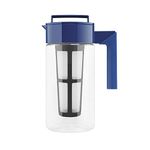 Takeya Flash Chill Iced Tea Maker, 1 quart, Blueberry