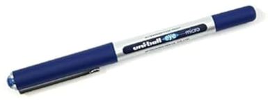 uni-ball Eye Micro UB-150 Rollerball Pens - Blue, Pack of 5