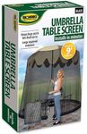 Jobar International 11ft Umbrella Table Screen -BLK