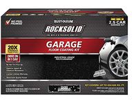 Rust-Oleum 318697 Rocksolid Garage Floor Coating Kit, Black