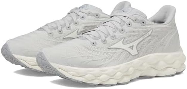 Mizuno Women's Wave Sky 8 Running Shoe, Harbor Mist-White, 9