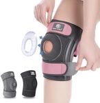 MAYKI Knee Brace with Patella Gel Pad for Women 1 PCS, Adjustable Breathable Knee Supports for Arthritis/Ligament Damage, Running/Weight Lifting