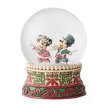 Disney Traditions Victorian Christmas Waterball Figurine