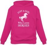 Tstars Horse Gifts Hoodies for Teen Girls Equestrian Horses Sweatshirt Hoodie Hoodie Small Pink