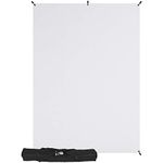 Westcott 577K Basics X-Drop Kit with 5x7 feet Backdrop - White
