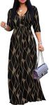 FANDEE Women's 2024 Maxi Dress - Fl