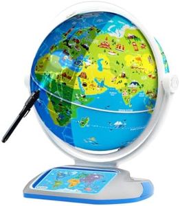PlayShifu Interactive Globe for Kids – Orboot Earth Explorer: Tech Powered Interactive Globe for Kids | Smart Gift for Ages 4+ | 400+ Wonders, 1000+ Facts | Constellation Mode & Fun Games | Magic Stylus | Educational STEM Toys for the future scientists