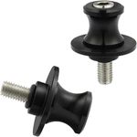 2 PCS Swing Arm Spool, 8/10mm Motorcycle CNC Rear Stand, Swing Arm Spool Sliders Stand Swing arm Bobbins Compatible for Ducati Triumph Honda Kawasaki BMW Suzuki (8MM)