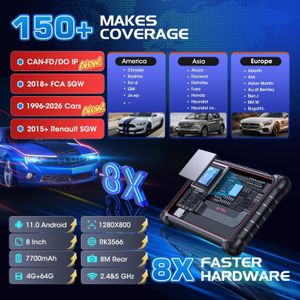 Autel MaxiCOM MK900BT OBD2 Scanner – Wireless Diagnostic Tool