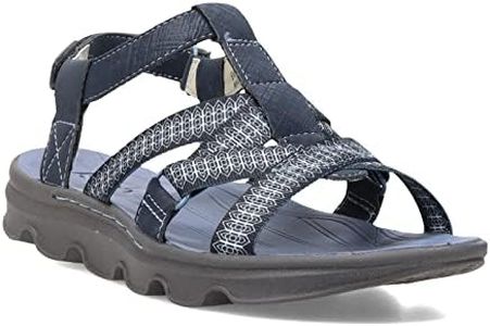 Jambu Women's Bay Water Ready Sport Sandal, Blue Multi, 11
