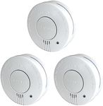 Smoke Detector With Hush Feature (Pack of 3)