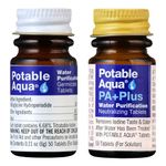 Potable Aqua Activated Carbon Water Purification Tablets With Pa Plus,2 Piece