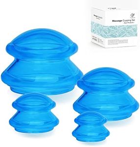 Ventouses, ventouses en silicone ultra transparentes anti-cellulite, ventouses sous vide pour la réduction de la cellulite et la libération myofasciale pour massothérapeute et usage domestique
