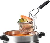 Starfrit Fondue Small Cooking Basket - Stainless Steel - 2 Draining Positions