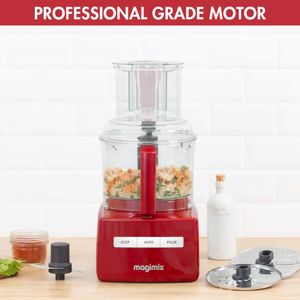 Magimix 5200XL Food Processor – Red, Large Capacity