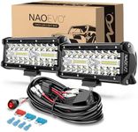 NAOEVO 7 inch LED Light Bar, 240W 2