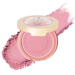 Oulac Baby Pink Blushers for Cheeks Make Up Vegan,Mineral Powder Blush,Rich Colors, Buildable Blusher, Easy to Blend,Vegan,4.8g