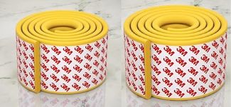 NAIDEV 6.5ft Children Table Guard Protector Strip Baby Safety Furniture Edge Corner Crash Foam Bumper Bar Collision Coffee (Yellow-2)