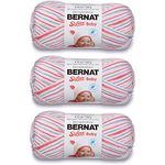 Bulk Buy: Bernat Softee Baby Yarn Ombres (3-Pack) Princess Pebbles 166031-31425