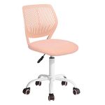 FurnitureR Writing Task Chair Ergonomic Kids Teens Boys Girls Study Chair - Adjustable Height Swivel Computer Laptop Desk Chair for Home,Office,Study Room