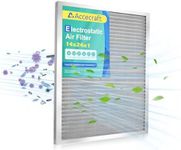 Accecraft 14x24x1 Electrostatic Air Filter, Washable & Reusable Aluminum AC/HVAC Furnace Filter, MERV 8, Lasts a Lifetime, Healthier Home or Office(Actual Size: 13.38"x23.38"x0.86")