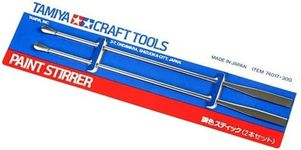 Tamiya Pack of 2 Stainless Steel Paint Stirrers with Long Handles 15cm