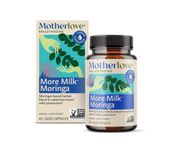 Motherlove More Milk Moringa. Increase Breast Milk Supply, 45 Count (Pack of 1)