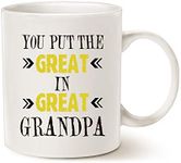 MAUAG Grandpa Coffee Mug, You Put t