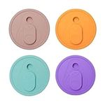 TERESRY 4 Pack Silicone Lids for Gl