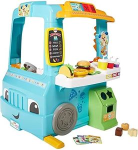 Fisher-Price Caravana de Perrito, Juguetes niños +1 año (Mattel GHJ07)