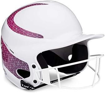 RIP-IT | Vision Classic 2.0 Softball Batting Helmet | Pink Ombre Pinstripe | Lightweight Women's Sport Equipment