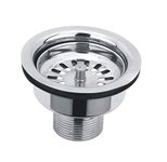 ARQUIN 304 Grade Stainless Steel Chrome Finish Waste Coupling/Drain Outlet for Kitchen sink