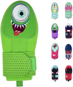 Gracfulcub Baseball Sliding Mitt, Sliding Glove Baseball Softball Guard, Ergonomic Design Protect Fingers for Base Running (Green Monster)