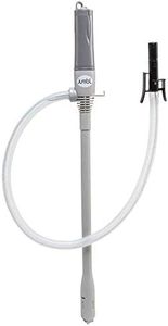 Jumbl Automatic Fuel Transfer Pump with Auto-Stop, 3x More Powerful D Battery Powered, Extra Long Hose Fits All Size Cans, Portable Liquid Pump Transfers Gasoline, Water & More at 2.3 Gal/Minute