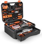 Thatool 328-Piece Home Tool Kit with Detachable Drawer Storage Case | General household hand tools in a detachable drawer case for home maintenance, furniture assembly and DIY repairs, OR