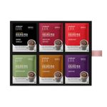 Cocosutra LITE Sugar Free Drinking Chocolate Hamper | 2 * 6 Single Serve Sachets | 6 Premium Hot Chocolate Flavors | Low Carb, Low Calorie | Stevia & Erythritol based | Healthy Gift | Vegan | 240g