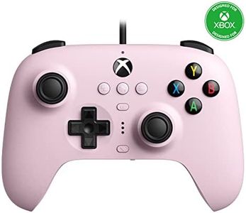 8Bitdo Ultimate Wired Controller for Xbox Series X, Xbox Series S, Xbox One, Windows 10 & Windows 11 - Officially Licensed (Pastel Pink)