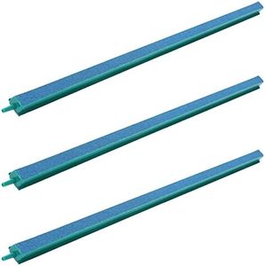 Mellisso 3X Fish Tank Aquarium 20 Inch Long Bubble Release Air Stone Airstone Green Blue