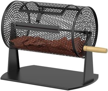 Orionstar Raffle Drum, Games & Sports Professional Raffle Ticket Spinner with Wooden Turning Handle Holds 2500 Tickets (Black)