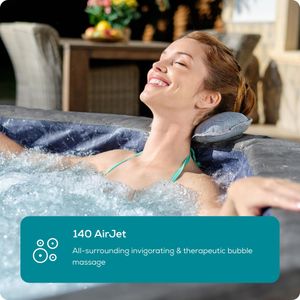 Lay-Z-Spa Carrara 4-6 Person Inflatable Hot Tub