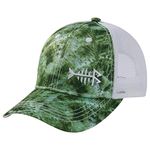 Bassdash Altimate Fishing Hat Mesh Back for Men Women Adjustable Baseball Trucker Cap Green Camo